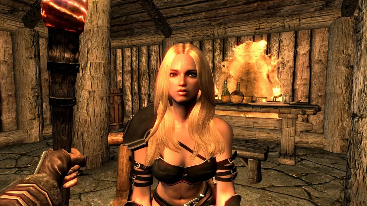 Skyrim modded landscape